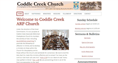 Desktop Screenshot of coddlecreekarp.org